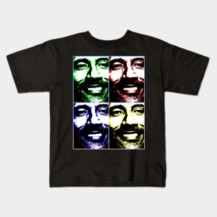 Dwayne Johnson (pop art) Kids T-Shirt